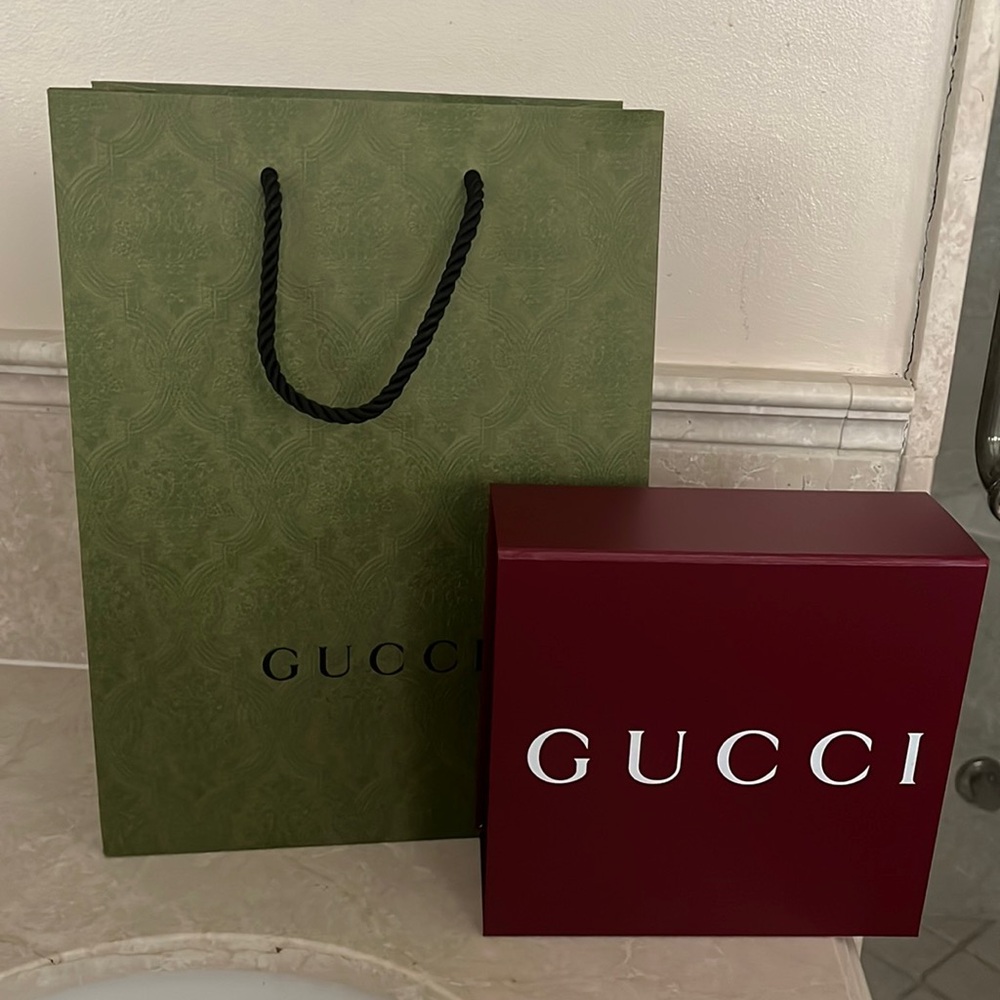 Gucci belt bag and box bundle